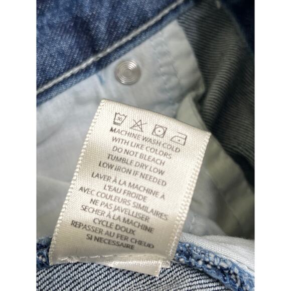 Unpublished Jeans GEORGIA Mid Rise Straight Blue Jeans, MSRP $115, size 26 - Picture 8 of 13